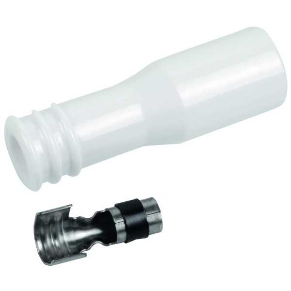 Connecteur porcelaine droit avec cosse