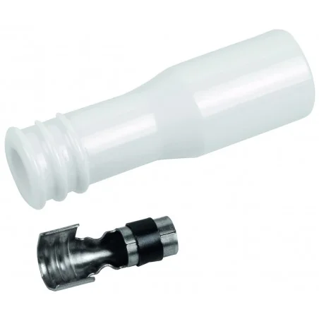 Connecteur porcelaine droit avec cosse