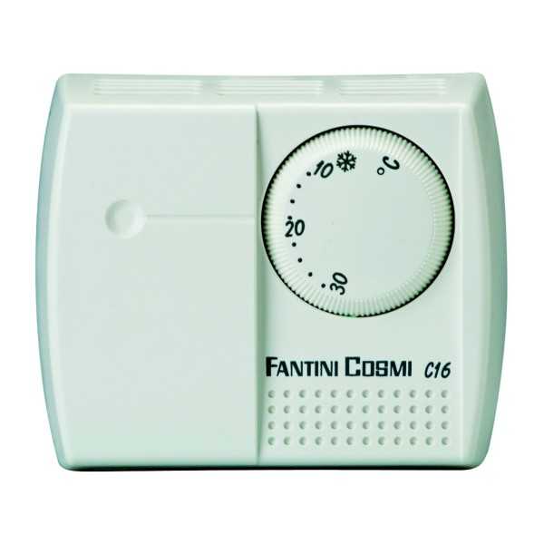 Thermostat d\'ambiance à tension de vapeur C16