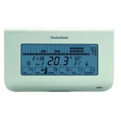 Programme hebdo touchscreen CH150TS blanc