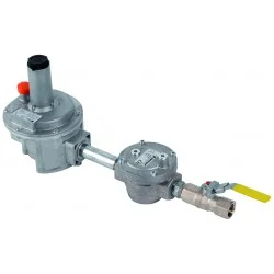 Kit détente gaz 1/2\' P.max : 500 mbar