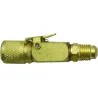 Raccord rapide droit 1/4 SAE m x 1/4 SAE f