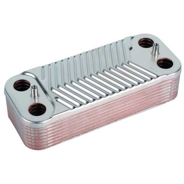 Echangeur 14 plaques 28Kw 166mm Chaffoteaux 61302409