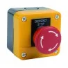 Bouton d\'arrêt d\'urgence coup de poing