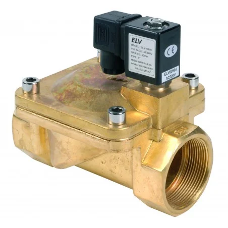 Electrovanne bronze 2\' NF action indirecte Electrovanne bronze 2\' NF action indirecte