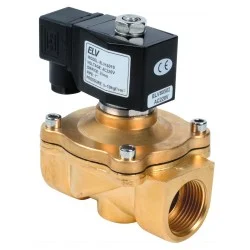 Electrovanne bronze 1\' NF action directe