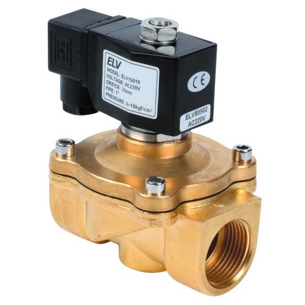 Electrovanne bronze 1\' NF action directe