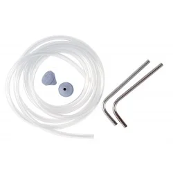 Climaset avec flexible PVC tubes métal coudés