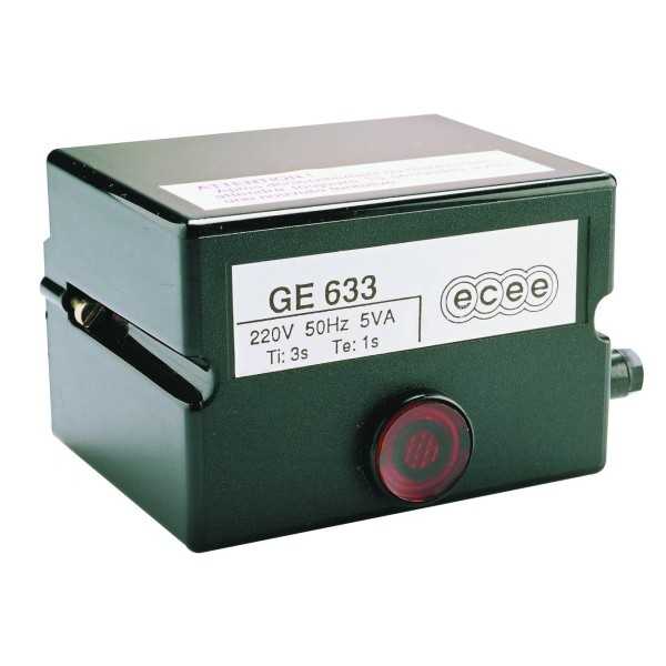 Boîte de contrôle GE 633