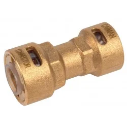 Raccord rapide droit à pression 3/8\'