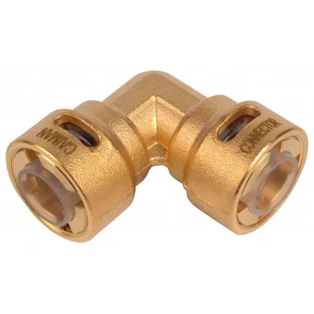 Raccord rapide 90° à pression 3/8\'