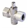 Robinet poussoir gaz 1/4G F/F
