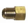 Unions droits mâle/femelle SAE 3/8\' - 1/4\'