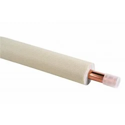 Tube cuivre simple pré-isolé M1 1/2