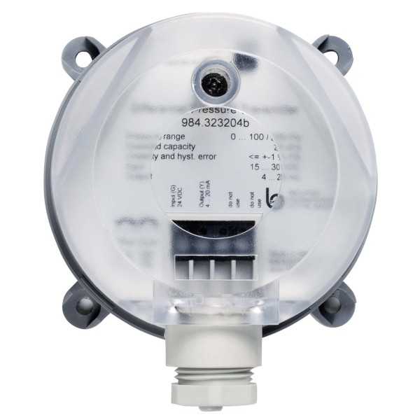 Transmetteur de pression 0-1/0-2,5 Mbar 984M323204