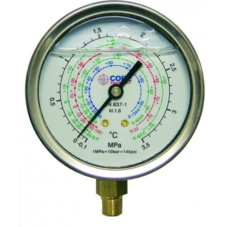 Mano gly inox R407 BP 07002040