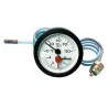 Thermomanomètre rond avec capillaire