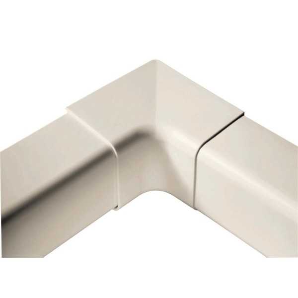 Intérieurs d\'angle 90° 80 mm blanc pur