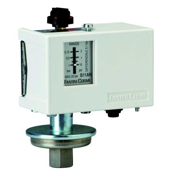 Pressostat B12AN -0,82-0 bar