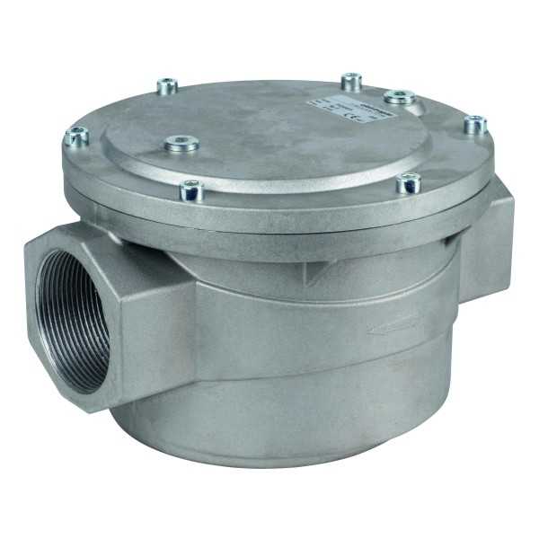 Filtre gaz 6 bar taraudé 1\' 1/2 Compact FGS4-6
