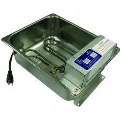 Bac d'évaporation des condensats 1,26 l/h Inox haute résistance