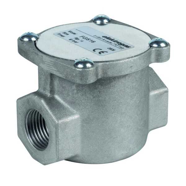 Filtre à gaz 6 bar raccord 1/2'' sans prise pression FGS16
