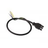 Cable spina C L1500mm coudé vers le bas