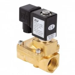 Electrovanne bronze 3/8'' NF action indirecte