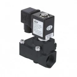 Electrovanne plastique 3/8'' NF action indirecte