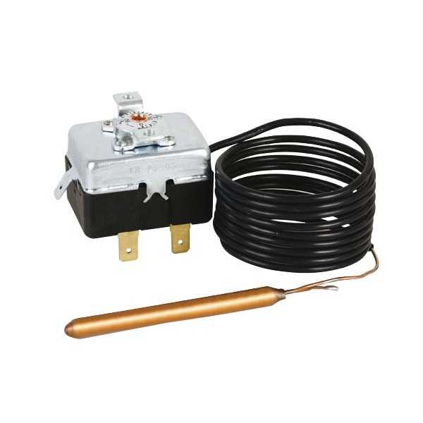 Conjunto de seguridad Aquastat.Interne 90 - 110 ° y contactos de oro capilar