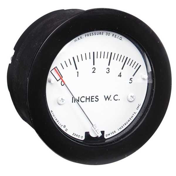 Medidor de presión Minihelic II 2-5000-1KPA