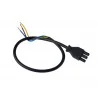 Cable spina D L380mm coudé pour transfo electronique
