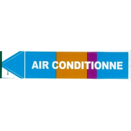 Etiqueta de aire acondicionado