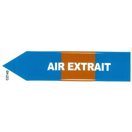 Extraer etiqueta de aire