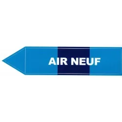 Nueva etiqueta de aire