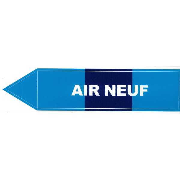 Nueva etiqueta de aire