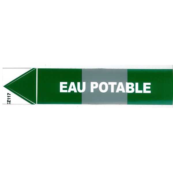 Etiqueta de agua potable