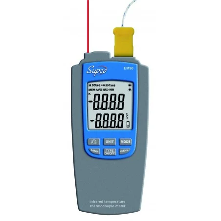 Thermomètre sonde et infrarouge