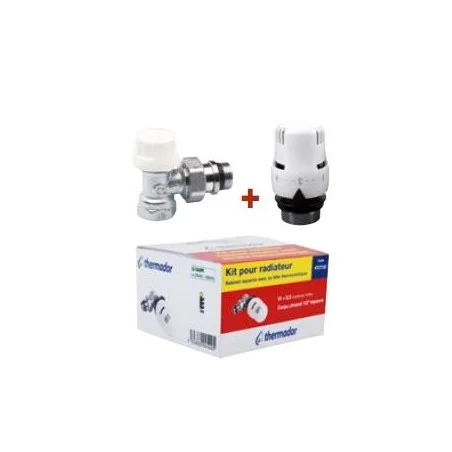KIT DERECHO DOS PIEZAS PARA RADIADOR 1/2 " KIT DERECHO DOS PIEZAS PARA RADIADOR 1/2 "