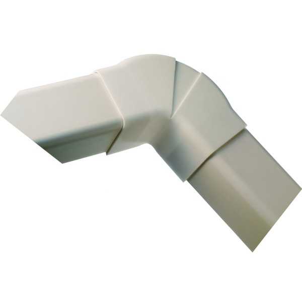 Coude plat 60-130° 80 mm