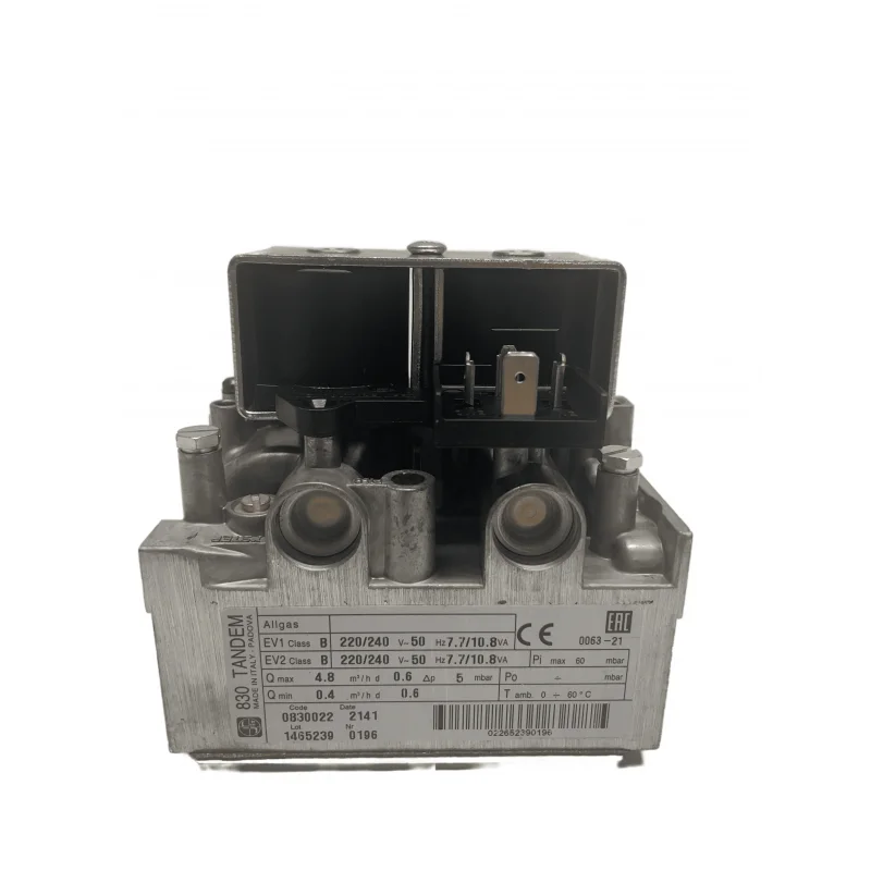 Bloque de válvula de gas TANDEM 0830022