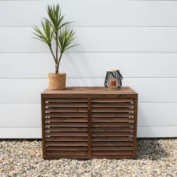 Caché Aire acondicionado Tratado Tamaño de madera M - 950x500x700mm