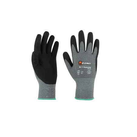 Conjunto de 6 pares de guantes de manejo de luz - ensamblaje de nitrilo