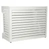 Banco de aluminio de la cubierta - Tamaño M - 950x420x720mm