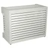 Banco de aluminio de la cubierta - Tamaño L - 1050x496x831