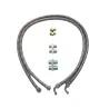 Lot de 2 flexibles avec 6 raccords
