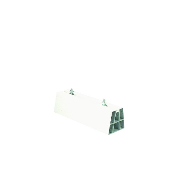 Paire de support de sol 350 mm - Blanc