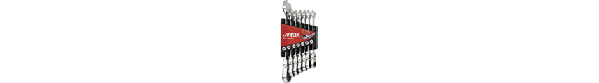 Trinquete VIRAX | Cabeza 4 en 1 o flexible de 8 a 17 mm.