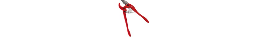 Cortador de tubo de plástico VIRAX | Ø 32 a 110 mm - PVC, por, Funda